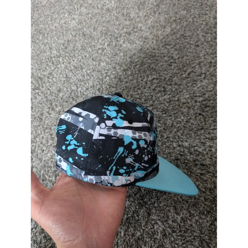 ESX 360 Pro Series Cyber Gamer Snapback Hat Blue Black Youth Hat‎ Cap